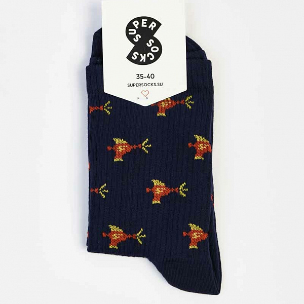 Носки SUPER SOCKS "Бластеры" Фиолетовый