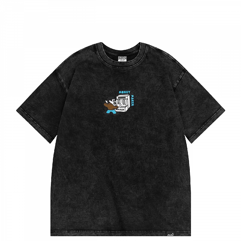 Футболка HAIDED "MONEY MAKER LAZY" deep.grey.aw