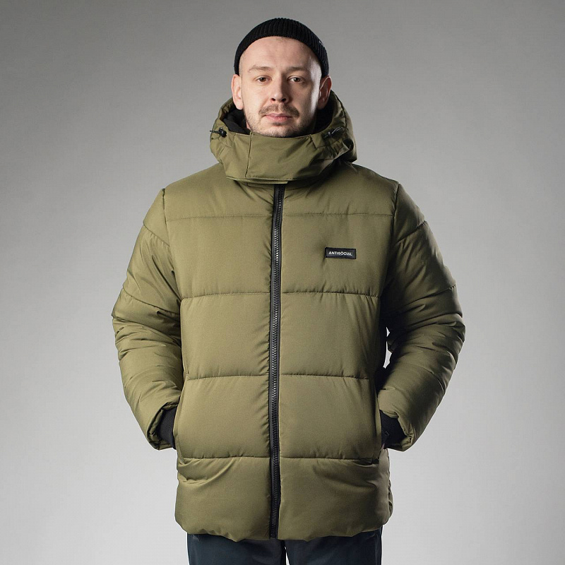 Пуффер ANTISOCIAL Down Jacket хаки