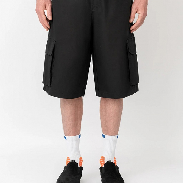 Шорты Postaments Cargos Shorts Black Черный