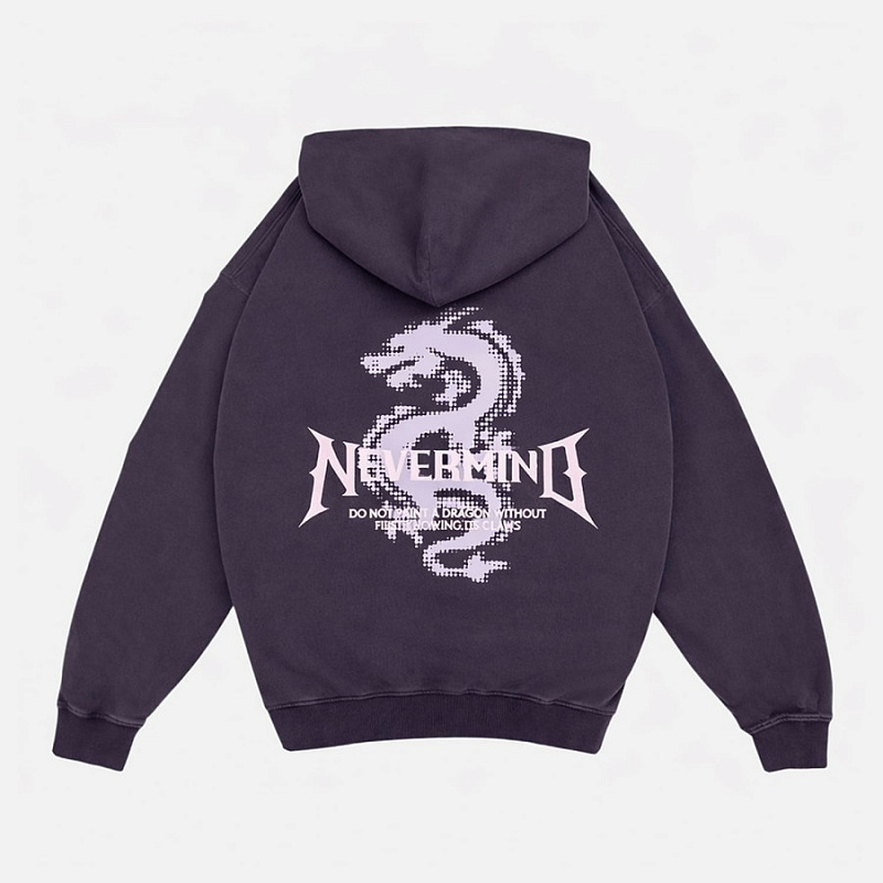 Худи NVM «Dragon», фиолетовый