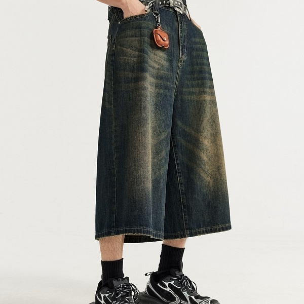 Бриджи TRUESPIN CROPPED Темно-синий