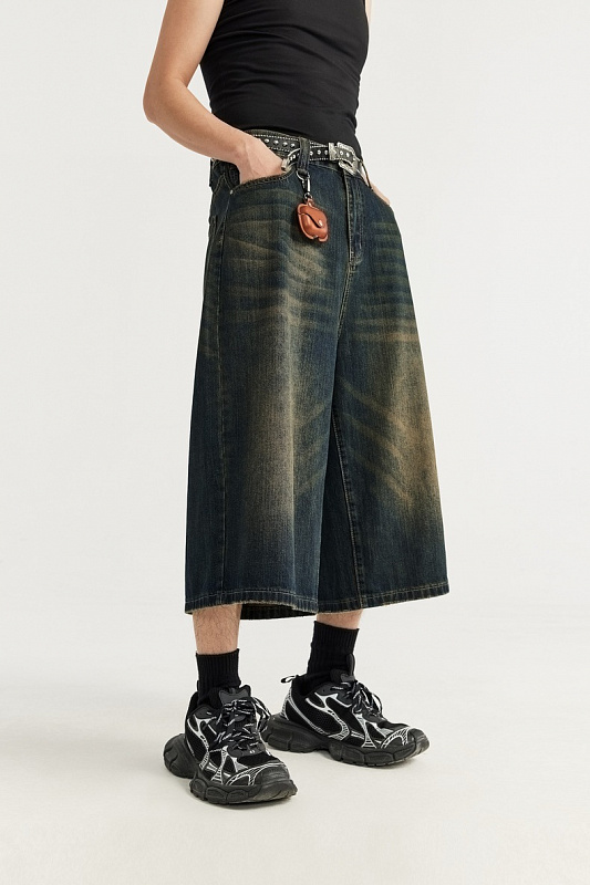 Бриджи TRUESPIN CROPPED Темно-синий