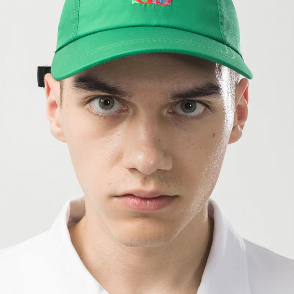 Кепка CODERED 5 Panel Зленый Яркий CRCR Love