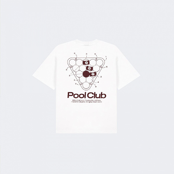 Футболка UNIFORM All in 8Pool молочный