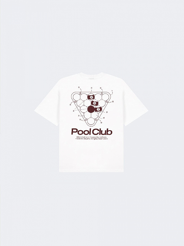 Футболка UNIFORM All in 8Pool молочный