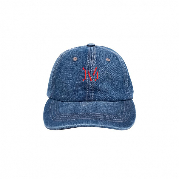 Кепка MAGAMAEV Script denim cap