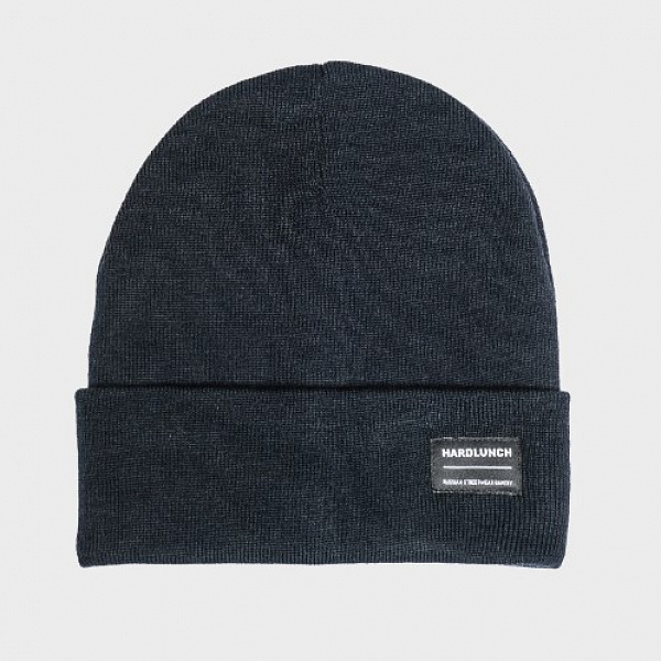 Шапка HARD LUNCH Beanie classic неви