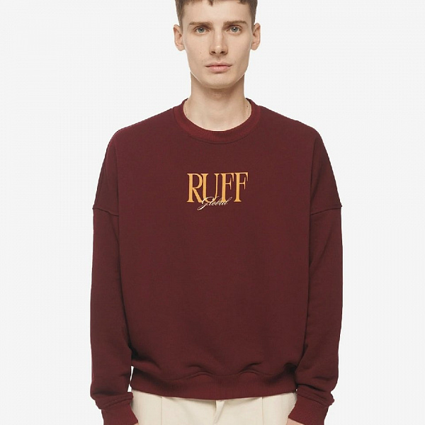 Толстовка RUFF Sweatshirt money bag / burgundy
