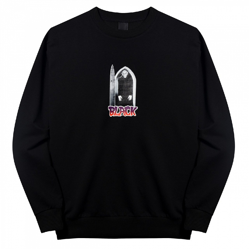 Свитшот ZIQ & YONI Black DRACULA черный SW-DRACULA-BLK