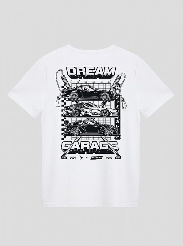 Футболка TRAILHEAD 022 NISSAN_GARAGE Белый