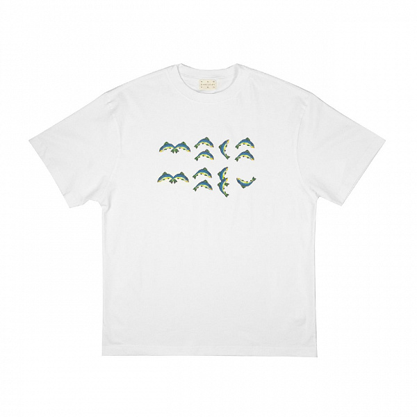 Футболка MAGAMAEV Fishy white