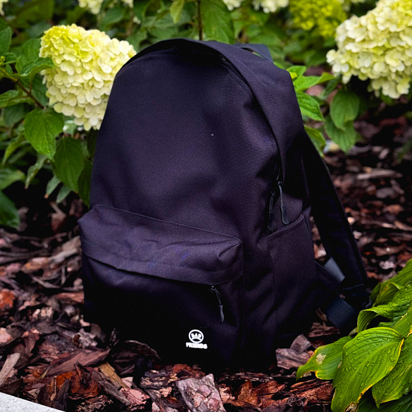 Рюкзак THE BAD FRIENDS Backpack Logo Bag Оксфорд Черный