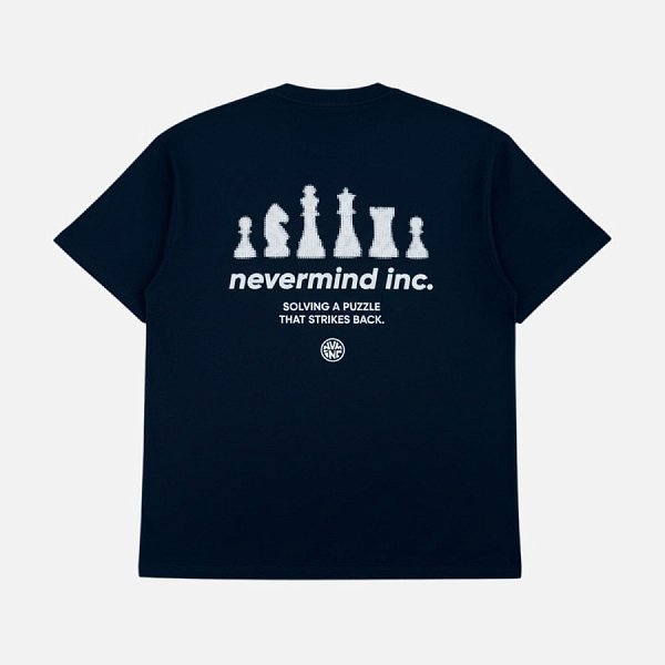 Футболка NVM «Your Step», темно-синий