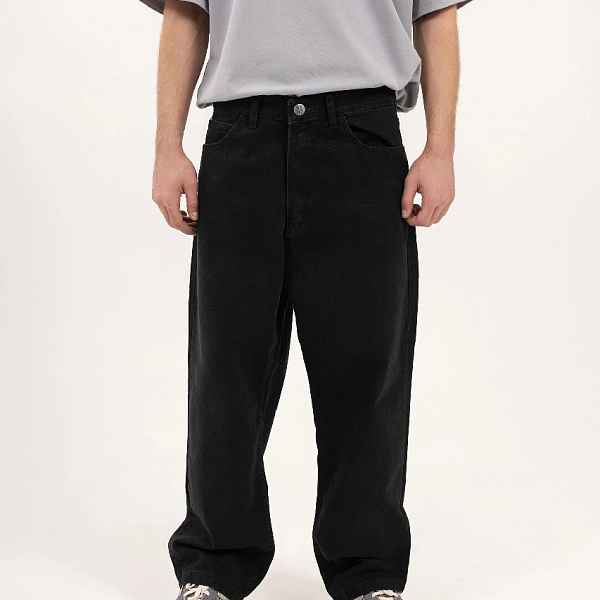 Джинсы KUL'TURA "Baggy" черный