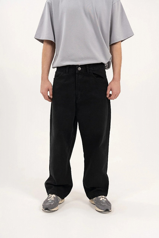 Джинсы KUL'TURA "Baggy" черный