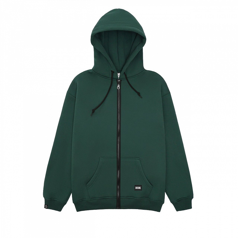 Худи HOOK зип «База» Зеленый