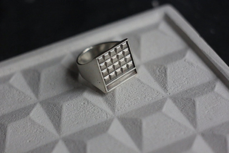 Кольцо Kate Snap "Забор"