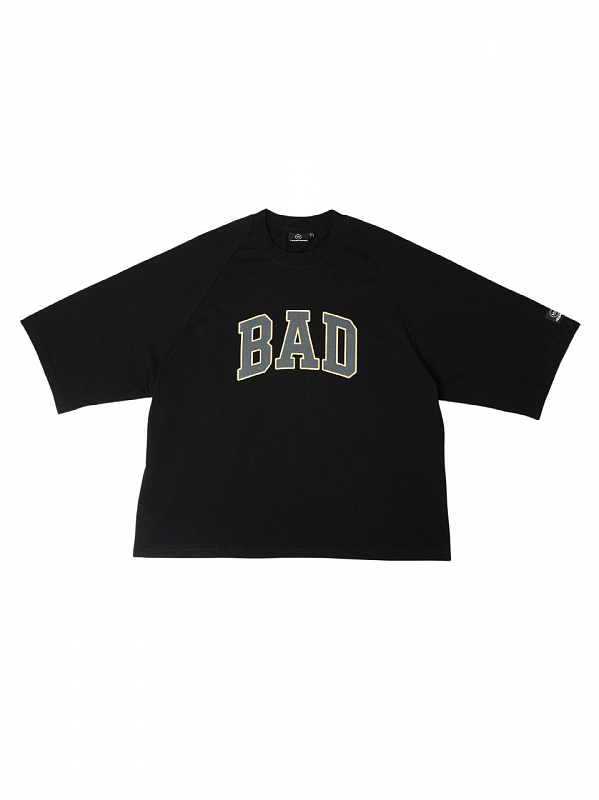 Футболка THE BAD FRIENDS "BAD" raglan 260гр черный