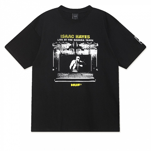 Футболка HUF TAHOE S/S HEAVYWEIGHT TEE BLACK