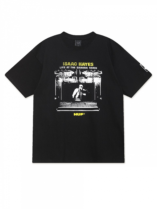 Футболка HUF TAHOE S/S HEAVYWEIGHT TEE BLACK