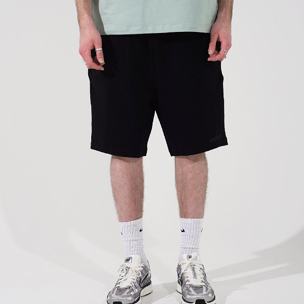 Шорты UNIFORM Relaxed черный