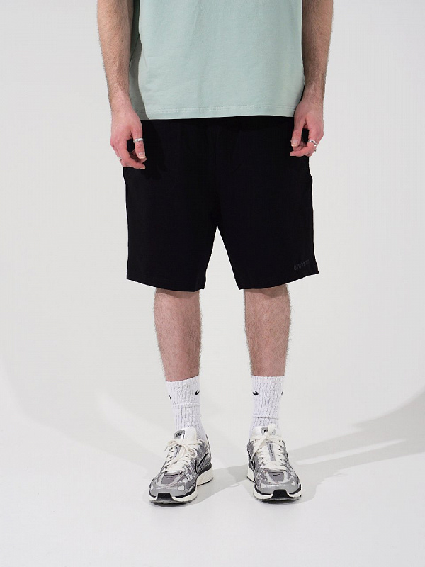 Шорты UNIFORM Relaxed черный