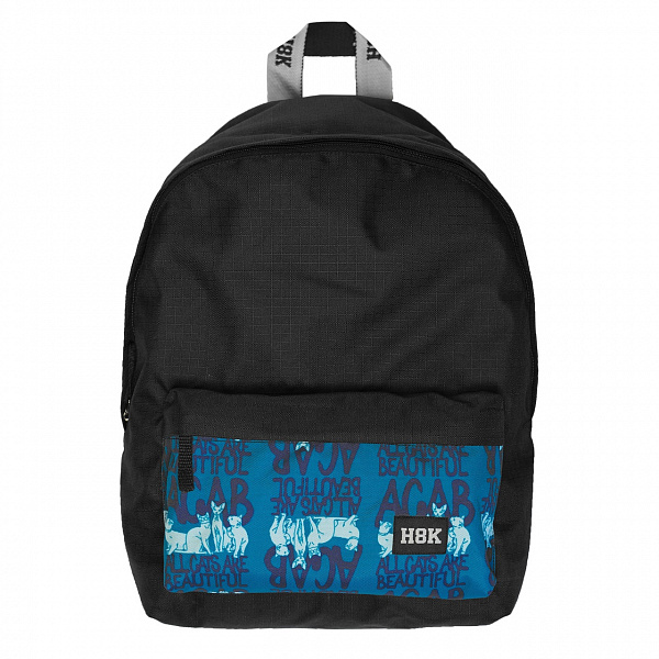 Рюкзак HOOK «Коты» черный