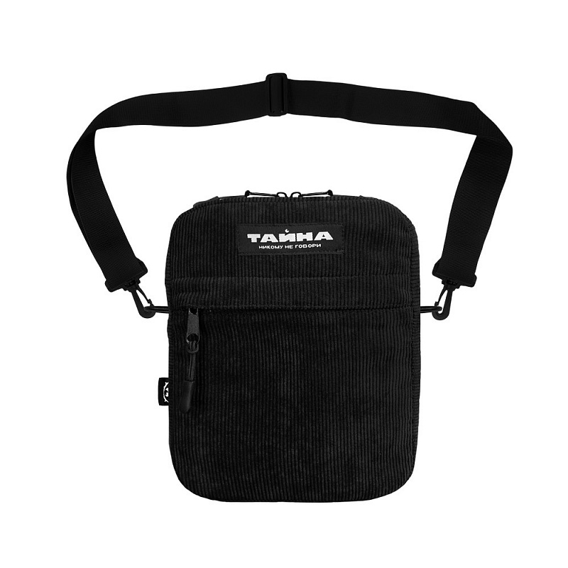 Сумка через плечо ТАЙНА SHOULDER BAG M Черный ВЕЛЬВЕТ