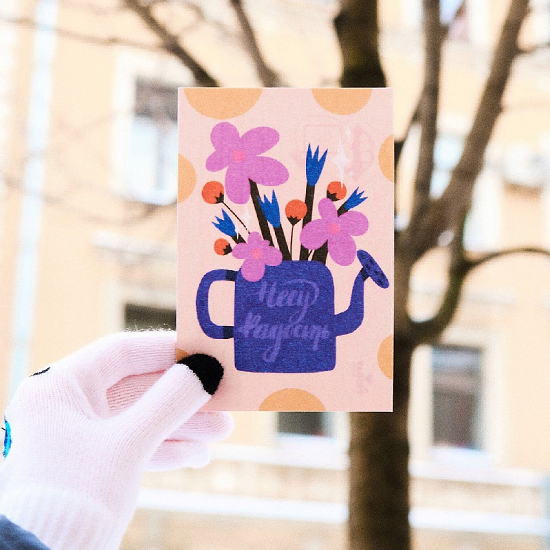 Открытка ST.FRIDAY Залей печали