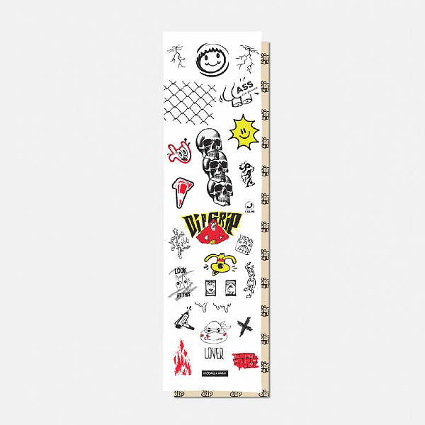 Шкурка для скейтборда DIP GRIP Lover