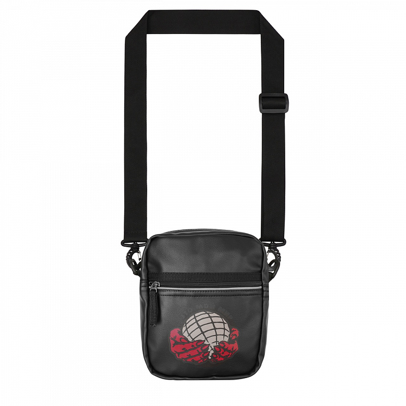 Сумка мессенджер HOOK «Мир» Анкл черный