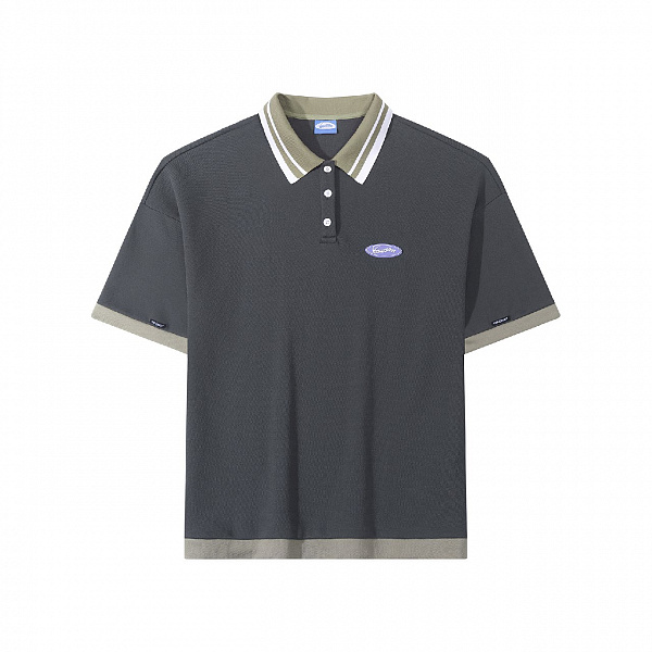 Поло YMKA SHIX серый