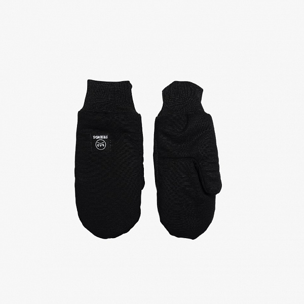 Варежки THE BAD FRIENDS WRM spandex рипстоп черный