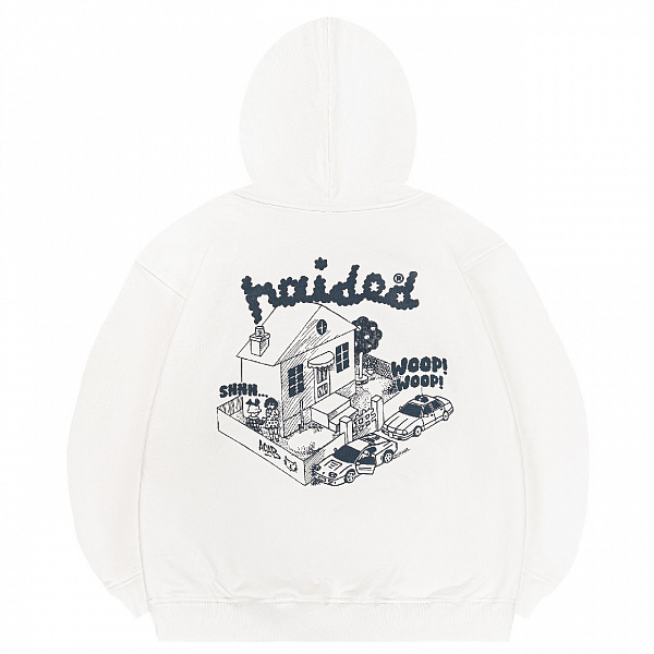 Худи HAIDED "GETAWAY" ecru