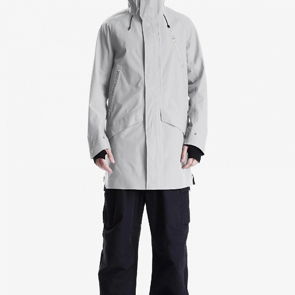Куртка дождевик KRAKATAU Qm398-3 MISHIMA светло-серый