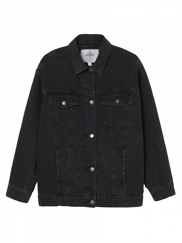 Куртка Женская Cheap Monday Upsize Jacket Dust Black BLACK