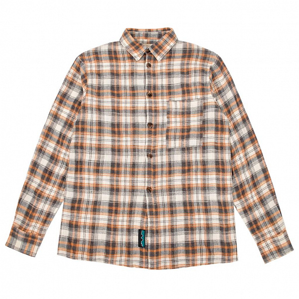 Рубашка MAGAMAEV Filter shirt blue/brown
