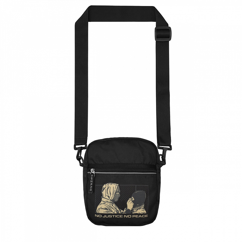 Сумка мессенджер HOOK «Справедливость» Анкл черный
