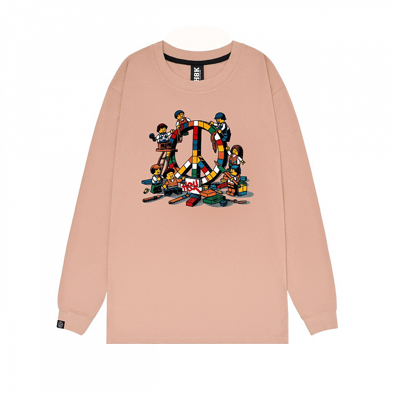 Свитшот HOOK «Лего» розовый