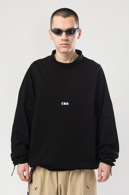 Лонгслив COR QLS Черный