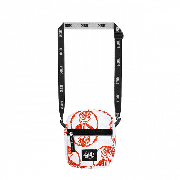 Сумка мессенджер HOOK «Кулак» Смол белый