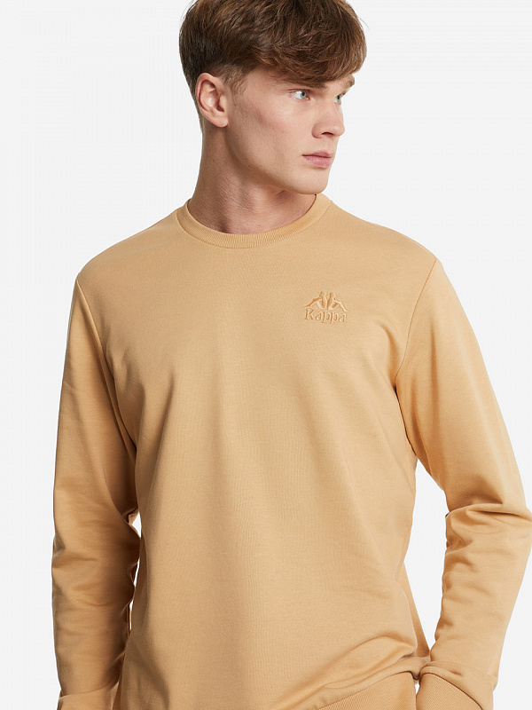 Толстовка мужская Kappa beige бежевый