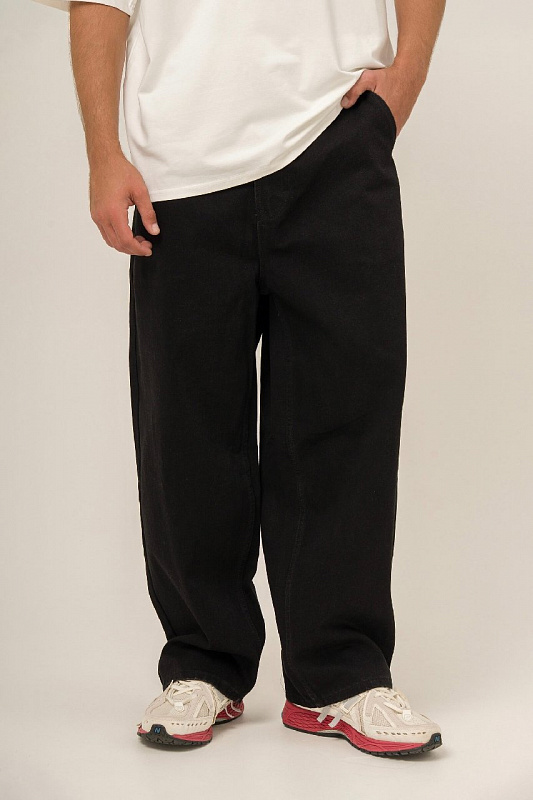 Джинсы KUL'TURA "TUBE", черный