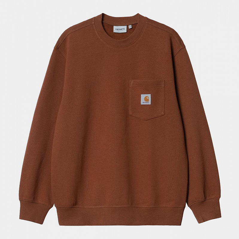Свитшот CARHARTT WIP Pocket Sweatshirt BEAVER