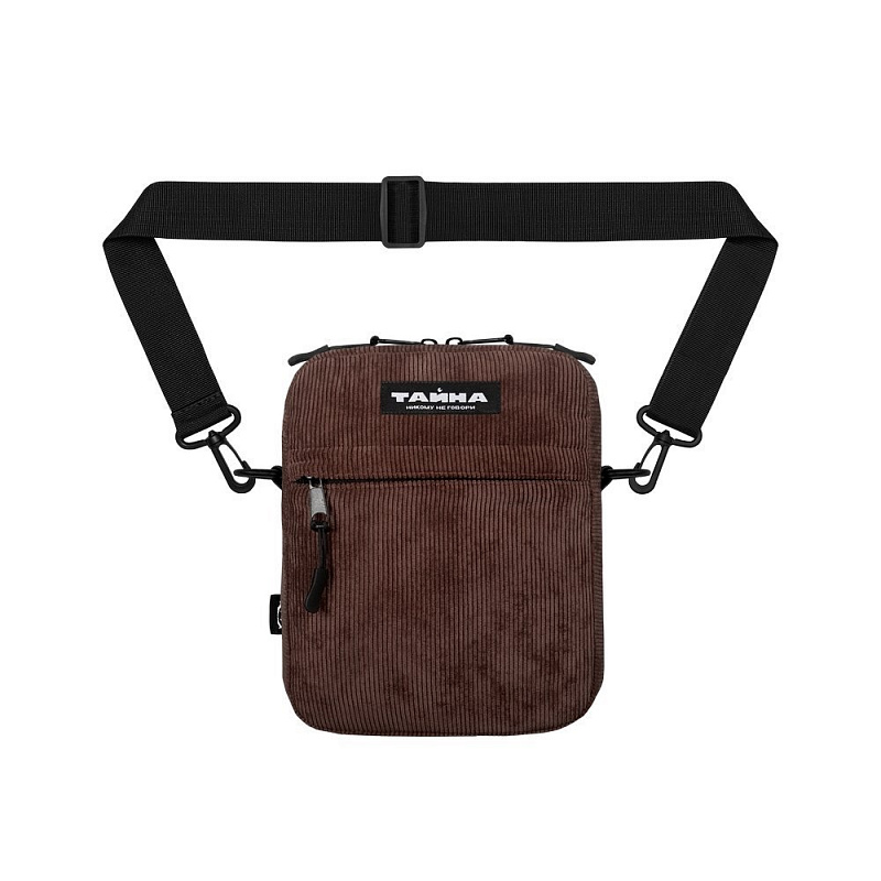Сумка через плечо Тайна SHOULDER BAG M Коричневый ВЕЛЬВЕТ
