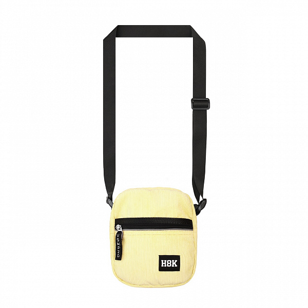 Сумка мессенджер HOOK «Вельвет» смол желтый