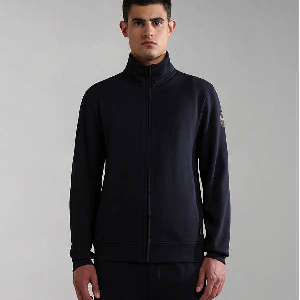 Толстовка NAPAPIJRI B-CASCADE STAND 176 BLU MARINE синий