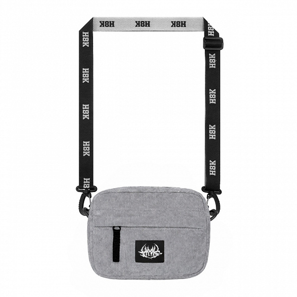 Сумка Бастард HOOK «Велевет» серый