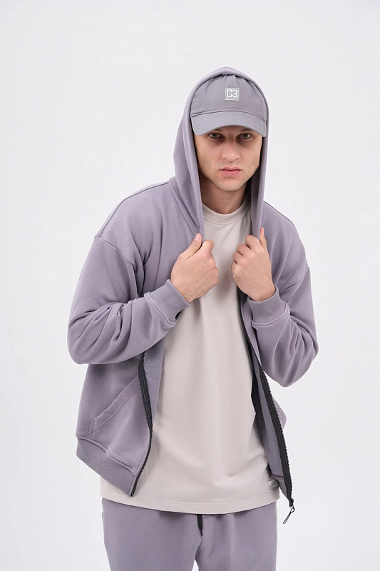 Зиппер KUL'TURA oversize "basic" ртуть